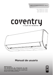 Manual de uso Coventry AAS-016FCOO-COGU Aire acondicionado