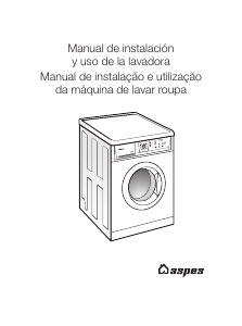 Manual Aspes LA106 Máquina de lavar roupa