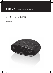 Handleiding Logik LCRA14 Wekkerradio