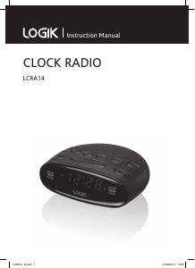 Bruksanvisning Logik LCRA14 Klockradio