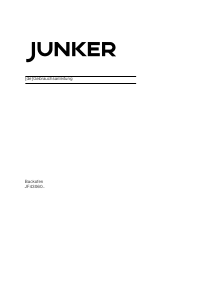 Bedienungsanleitung Junker JF4306060 Backofen