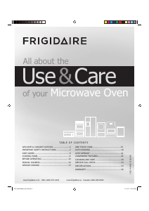 Bruksanvisning Frigidaire FGMV176NTD Mikrovågsugn