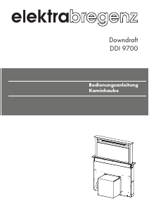 Bedienungsanleitung Elektra Bregenz DDI 9700 Dunstabzugshaube