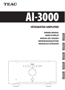 Mode d’emploi TEAC AI-3000 Amplificateur