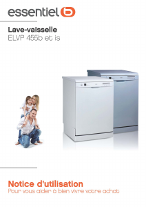 Mode d’emploi Essentiel B ELVP 455b Lave-vaisselle