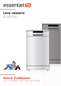 Mode d’emploi Essentiel B ELVS 472 Lave-vaisselle
