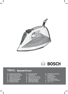 Manual Bosch TDS1216 Ferro