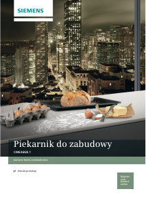 Instrukcja Siemens CM636GBW1 Piekarnik