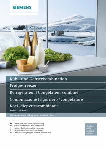 Manuale Siemens KA90DAI30 Frigorifero-congelatore