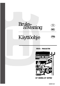 Bruksanvisning Husqvarna QT3069W Frys