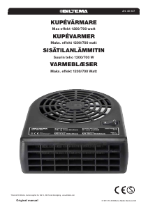 Käyttöohje Biltema 40-137 Sisätilanlämmitin