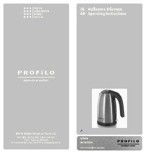 Manual Profilo SI7630 Kettle