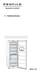 Kullanım kılavuzu Profilo DF1124W3VV Dondurucu