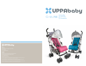 Mode d’emploi UPPAbaby G-Luxe Poussette