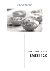 Manuál Brandt BMS5112X Mikrovlnná trouba