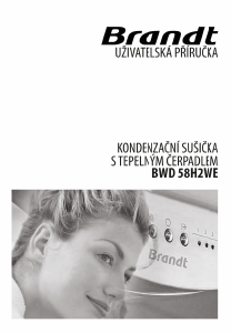 Manuál Brandt BWD58H2WE Sušák