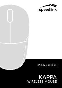Manuale Speedlink SL-630011-BE Mouse