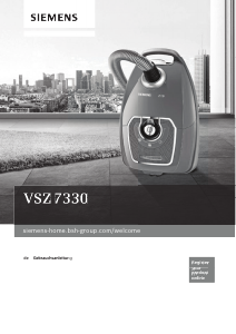 Bedienungsanleitung Siemens VSZ7M1 Staubsauger
