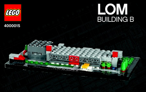 Bedienungsanleitung Lego set 4000015 Architecture LOM Gebäude B