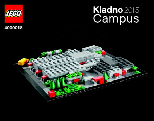 Bruksanvisning Lego set 4000018 Architecture Kladno Campus 2015