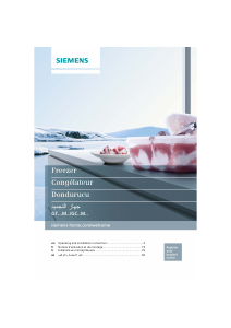 Bruksanvisning Siemens GC34MAW22N Frys