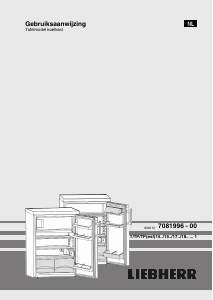 Handleiding Liebherr TP1710 Koelkast