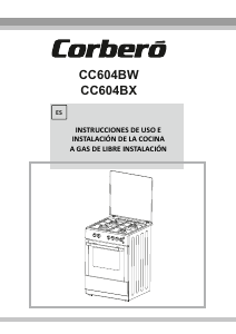 Manual Corberó CC 604 BW Range