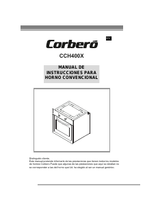Manual de uso Corberó CCH 400 X Horno