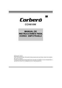 Manual Corberó CCH 610 W Oven