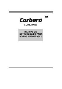 Manual de uso Corberó CCH 620 MW Horno