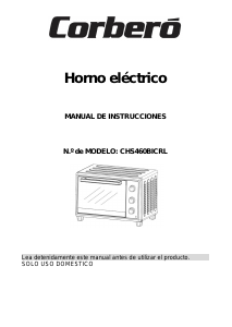 Manual de uso Corberó CHS 460 BICRL Horno