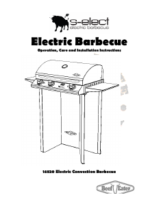 Bruksanvisning BeefEater S-Elect Utegrill
