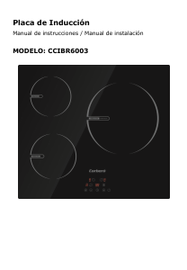 Manual de uso Corberó CCIBR6003 Placa