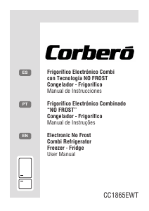 Manual Corberó CC1865EWT Frigorífico combinado