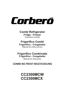 Manual Corberó CC2300MCW Frigorífico combinado