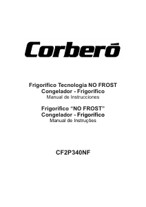 Manual Corberó CF2P340NF Frigorífico combinado