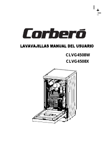Manual Corberó CLVG 4508 X Dishwasher