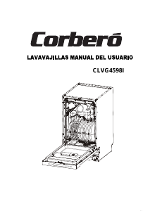 Manual Corberó CLVG 4598 I Dishwasher