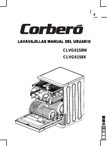 Manual Corberó CLVG 6158 W Dishwasher