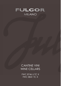 Manual Fulgor FWC 8841 TC X Wine Cabinet