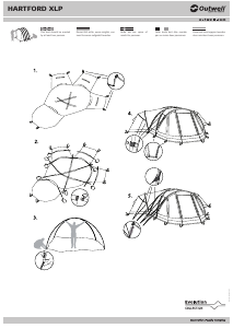 Manual Outwell Evolution Hartford XLP Tent