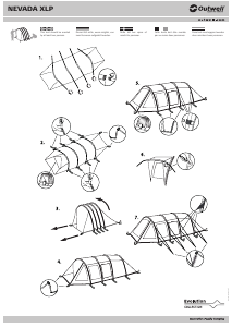 Bedienungsanleitung Outwell Evolution Nevada XLP Zelt