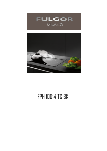 Manuale Fulgor FPH 10014 TC BK Cappa da cucina