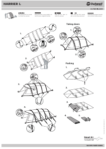 Mode d’emploi Outwell Smart Air Harrier L Tente