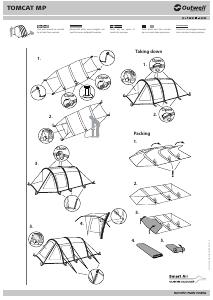 Manual Outwell Smart Air Tomcat MP Tent