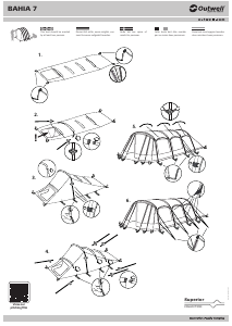 Handleiding Outwell Superior Bahia 7 Tent