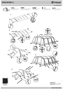 Manual Outwell Superior Biscayne 6 Tent