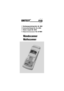 Manual de uso Unitest 9038 Escáner de pared