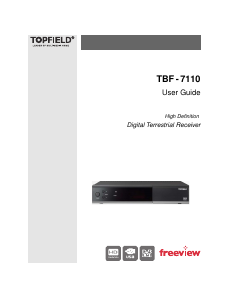 Handleiding Topfield TBF-7110 Digitale ontvanger