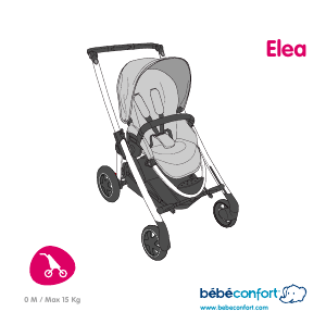 Manual de uso Bébé Confort Elea Cochecito